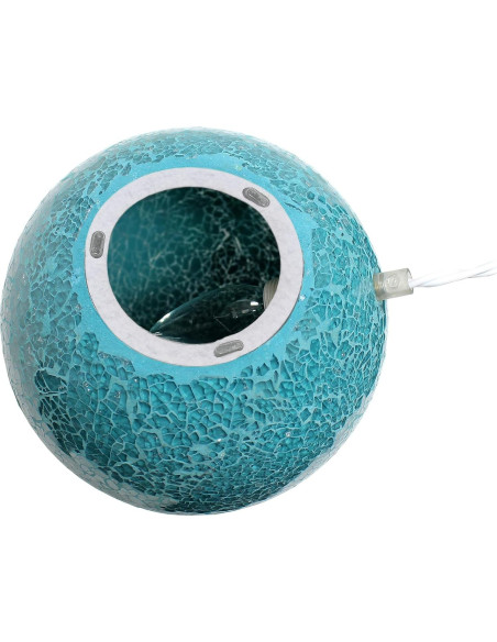 Lámpara de Mesa Simple Designs LT3302-TEL Verde Azulado 20.32cm