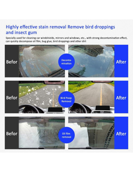 50 Tabletas Limpiaparabrisas CHRYMUM Concentradas 119g