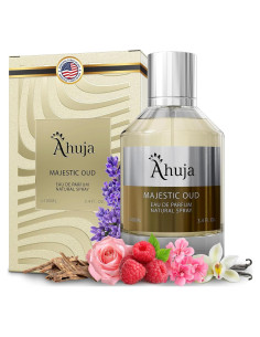 AHUJA Oud Majestuoso Eau De Parfum Unisex 100 ml - Fragancia Lujosa
