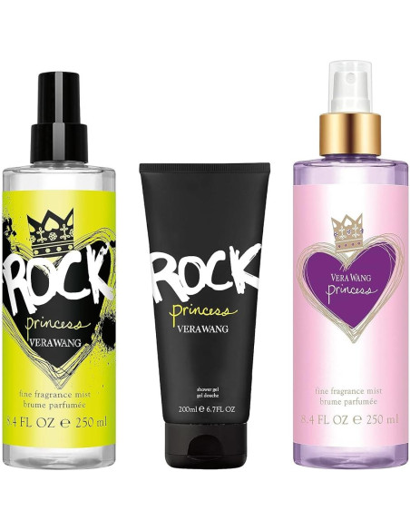 Set de Regalo Vera Wang Princess y Rock Princess 3 Piezas