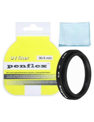 Filtro UV PATIKIL 30.5mm Aluminio y Vidrio Óptico