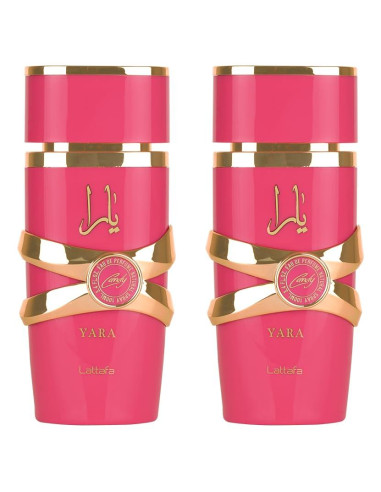 Eau de Parfum Lattafa Yara Candy 100ml Pack de 2 Mujeres