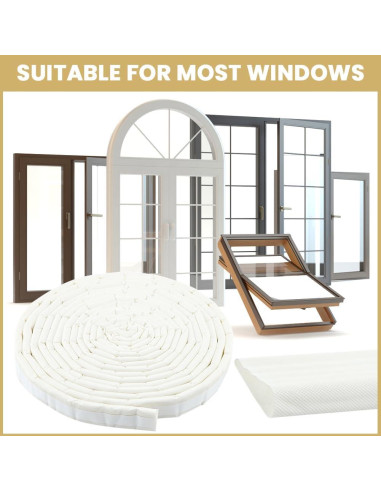 Sello de Puerta Aislante Loyanger 5m Espuma Anticolisión