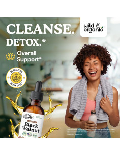 Tintura de Nuez Negra Silvestre 59 ml - Suplemento Detox Vegano 2