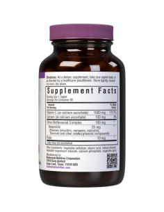 Cápsulas de Vitamina C 1000 mg BlueBonnet 90 Unidades Veganas 2