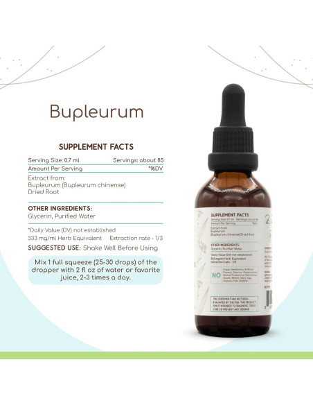 Extracto Herbal de Bupleurum 59 ml - HerbEra Sin Alcohol