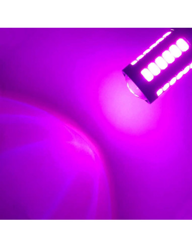 Bombillas LED de Niebla Teguangmei H8 H11 6000K Rosa 2Pcs