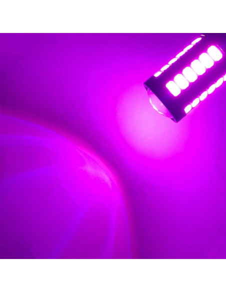 Bombillas LED de Niebla Teguangmei H8 H11 6000K Rosa 2Pcs