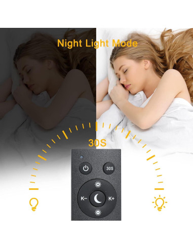 Luz de Techo LED Empotrada Marfete 40W RGB 38cm Regulable