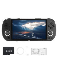 Consola de Juegos de Mano Trimui Smart Pro 64GB Negra