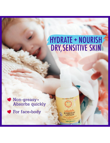 Loción Hidratante Facial y Corporal California Baby 561 ml