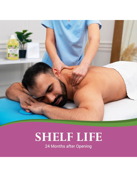 Aceite de Masaje Orgánico Lotus Touch 1.89L - Alta Deslizabilidad