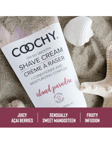 Crema de Afeitar Intima Coochy 907 g - Sin Erupciones, Para Piel Sensible