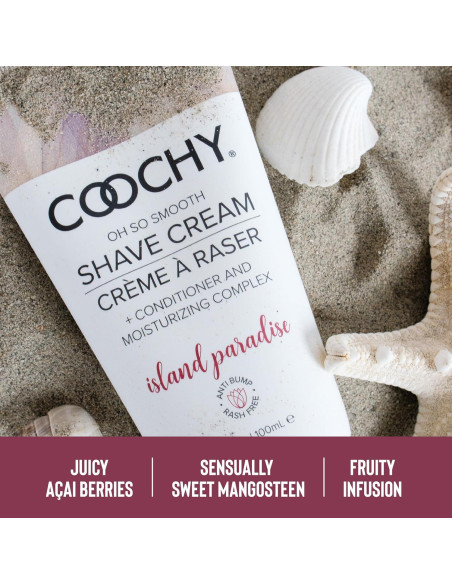 Crema de Afeitar Intima Coochy 907 g - Sin Erupciones, Para Piel Sensible