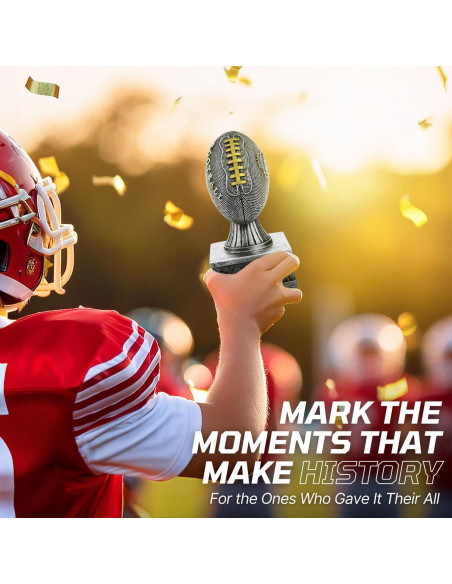 Trofeo de Fútbol Fantasía Flexzion 18.8 cm - Escudo Campeón