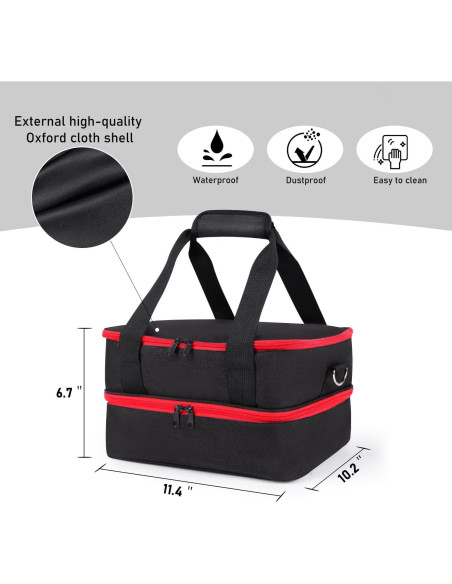 Caja de Almacenamiento para Baterías Milwaukee M12 M18 18V 20V