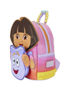 Mochila Mini Loungefly Dora la Exploradora Negra 11.4x26.7cm 2