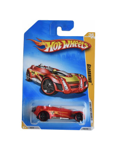 Hot Wheels Gearonimo 1:64 Rojo - Modelo Nuevo 2009