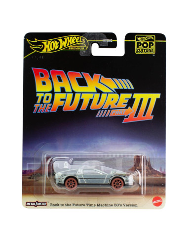 Hot Wheels DeLorean 1955 Die Cast 1:64 Escala 7 cm
