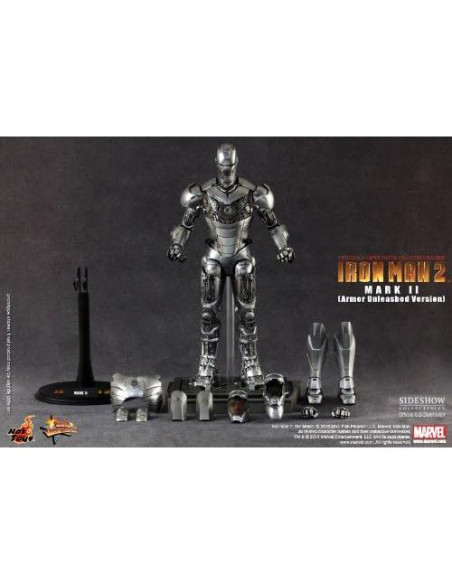 Figura Coleccionable Hot Toys Iron Man 2 Mark II 30 cm Figura Coleccionable Hot Toys Iron Man 2 Mark II 30 cm