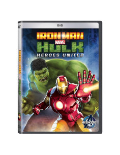 DVD Iron Man y Hulk: Héroes Unidos - Marvel - 1h 11min
