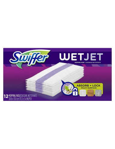 Swiffer WetJet Paños de Limpieza Multi-Superficie 12 Cuentos