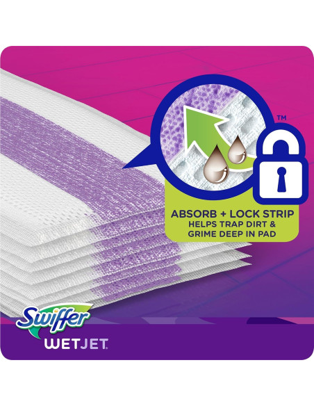Swiffer WetJet Paños de Limpieza Multi-Superficie 12 Cuentos