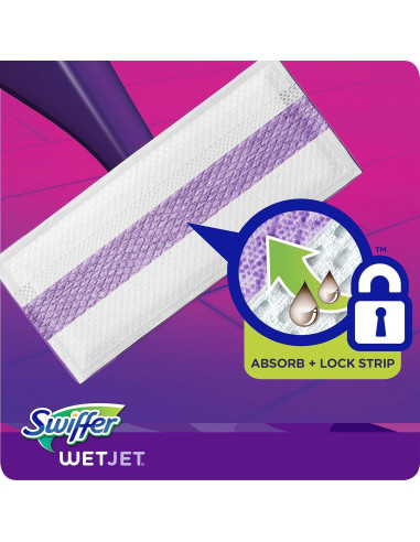 Swiffer WetJet Paños de Limpieza Multi-Superficie 12 Cuentos