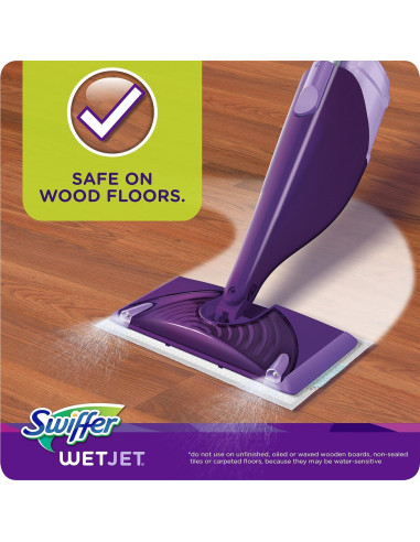 Swiffer WetJet Paños de Limpieza Multi-Superficie 12 Cuentos