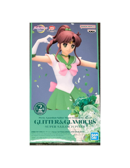 Estatua Banpresto Super Sailor Jupiter Glitter Glamours 23cm