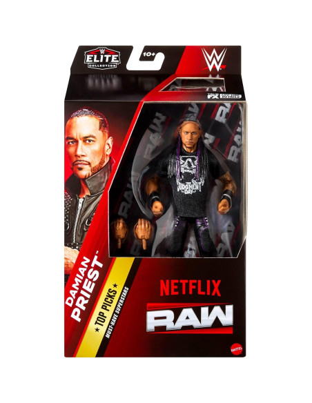 Figura de Acción WWE Elite Collection Mattel Damian Priest 15 cm