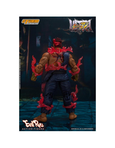 Figura de Acción Ryu Malvado 1/12 Storm Collectibles