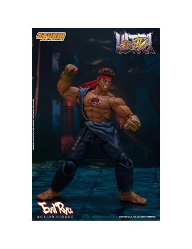 Figura de Acción Ryu Malvado 1/12 Storm Collectibles