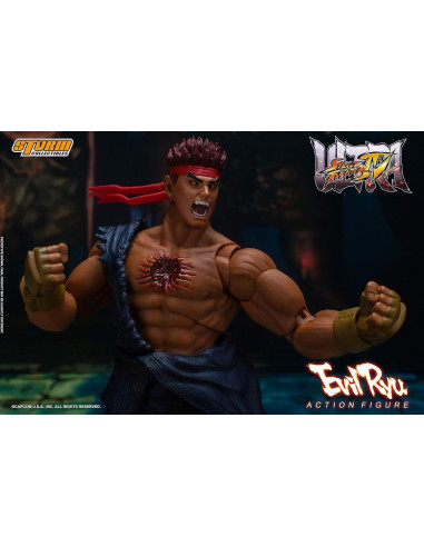 Figura de Acción Ryu Malvado 1/12 Storm Collectibles