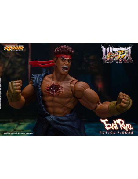 Figura de Acción Ryu Malvado 1/12 Storm Collectibles