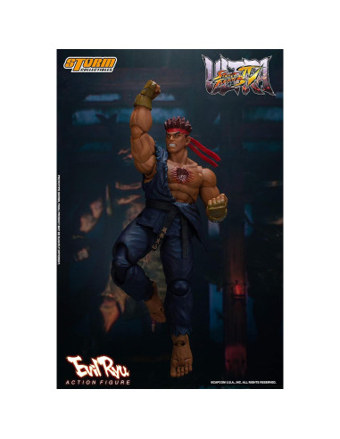 Figura de Acción Ryu Malvado 1/12 Storm Collectibles