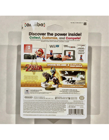 Figura amiibo Lobo Link - Nintendo - Princesa Crepuscular
