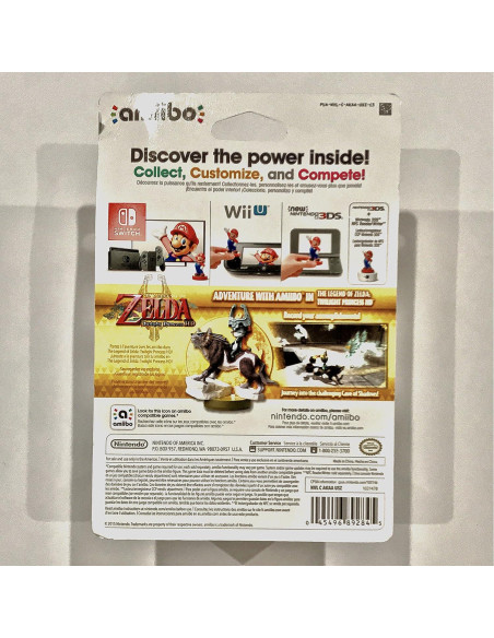 Figura amiibo Lobo Link - Nintendo - Princesa Crepuscular