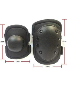 Conjunto de Almohadillas Tácticas Bargain Crusader 4 Piezas 2