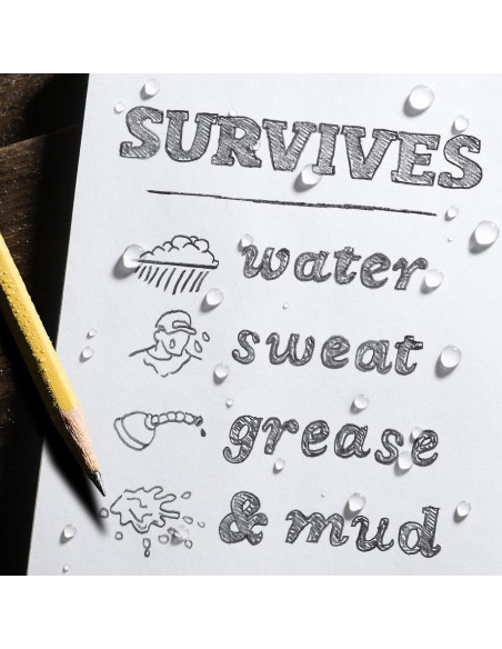 Cuaderno Espiral Impermeable Rite in the Rain 3x5" Paquete de 3