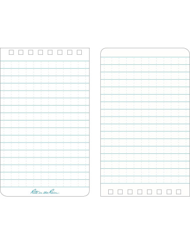 Cuaderno Espiral Impermeable Rite in the Rain 3x5" Paquete de 3