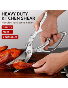 Tijeras de Cocina Plys para Aves y Carne, Acero Inoxidable 2