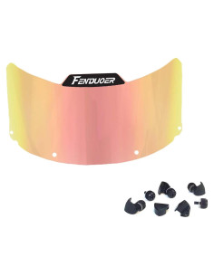 Visera de Softball Fenduoer SV-Rojo con Protección UV