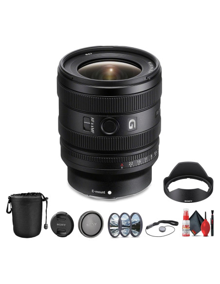 Lente Sony FE 16-25mm f/2.8 G + Kit de Filtros y Accesorios