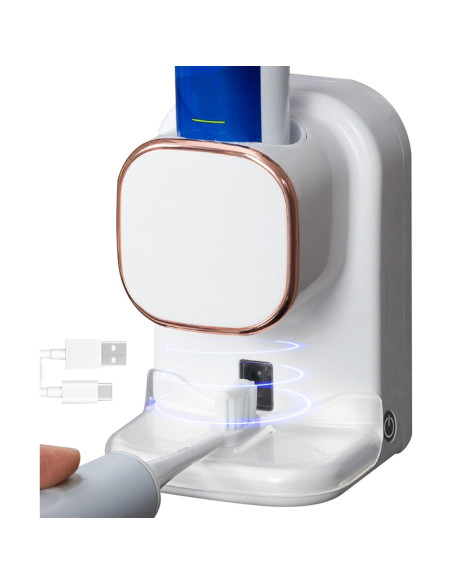 Dispensador Automático de Pasta de Dientes Jeorywoet Blanco USB