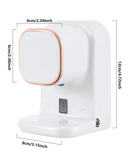 Dispensador Automático de Pasta de Dientes Jeorywoet Blanco USB