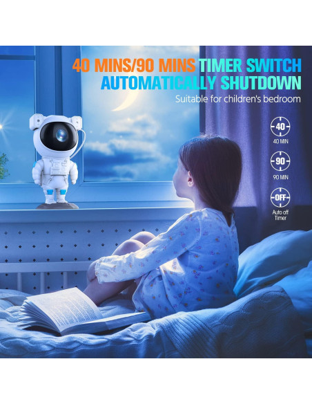 Proyector de Estrellas Mantra Impex Oro con Control Remoto