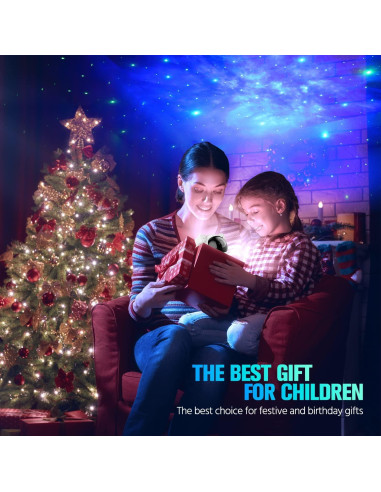 Proyector de Estrellas Mantra Impex Oro con Control Remoto