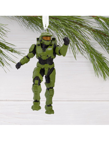 Adorno Navideño Halo Master Chief Hallmark 5.7x8.3 cm