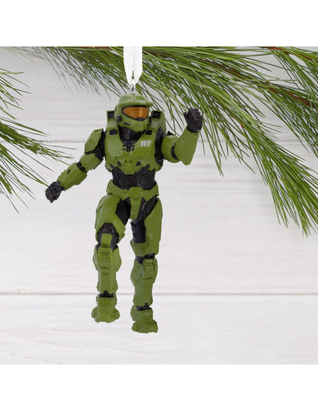 Adorno Navideño Halo Master Chief Hallmark 5.7x8.3 cm